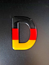 Aufkleber Sticker D-Schild