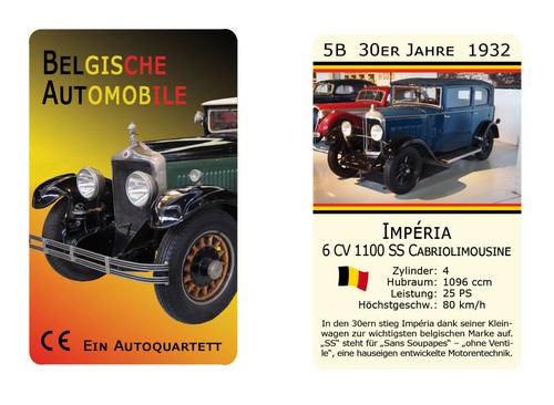 Auto quartett großformat - auto, im