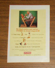 Seltene Werbung STOKKE Stühle