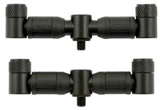 Fox Black Label 2-Rod QR Adjustable (15 & 18cm)- 2 Buzzer Bars zum Karpfenangeln