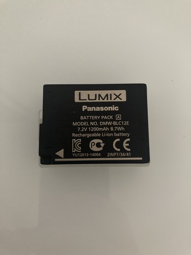 Panasonic lumix ion - lumix, li-ion