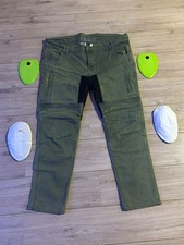 Trilobite 661 Parado Motorrad-Jeans CE AA – Größe 46, oliv – fast neu CE