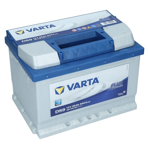 Varta d59 12v - 12v, 60ah