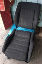 Corrado VW-16V G60 Beifahrersitz Recaro Schwarz-Grün-Kariert