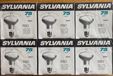 6 Stück Sylvania Strahler R80 75 Watt DIMMBAR E27 - unbenutzt!