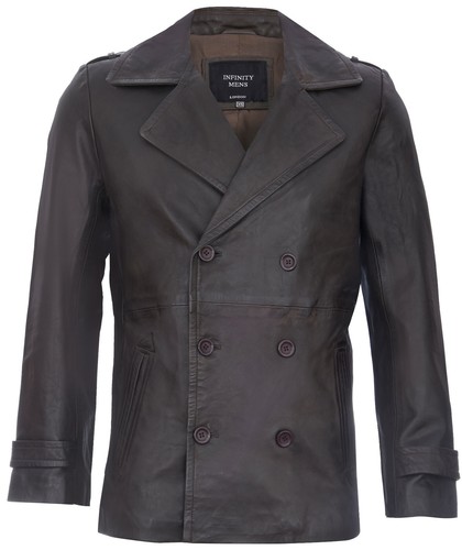 Herren braune erbsen mantel - herren,