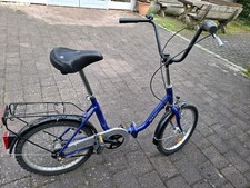 Klapprad Mars Cityline 20 Zoll Blau Vintage fahrbereit 