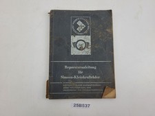 Buch Simson Reparaturanleitung für Kleinkrafträder DDR Moped 1975 #25B537