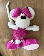 🐭💖 Diddlina Plüschfigur – Ballerina Edition in Pink – top Zustand