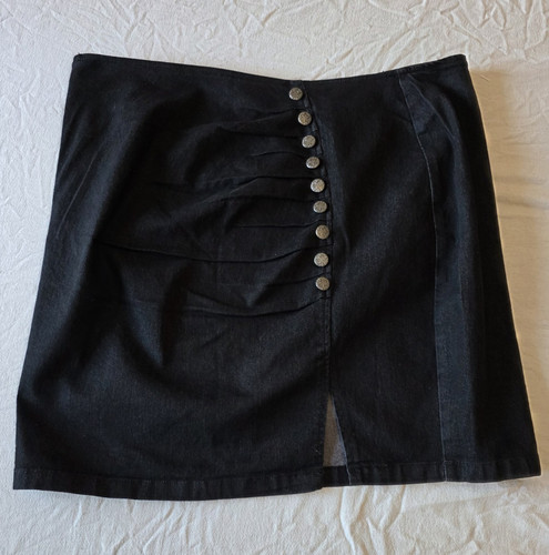 Rainbow minirock schwarz - rainbow,