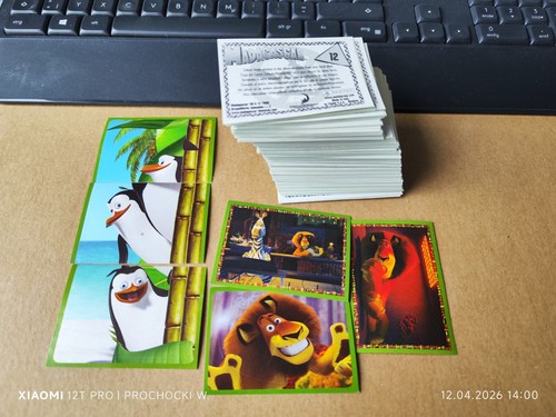 374 sticker madagascar panini - 374,