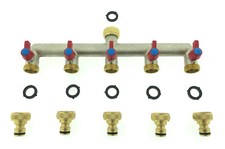 5-Wege Messing Wasserhahn