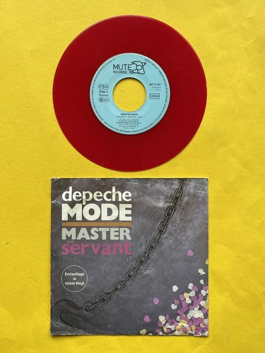 Depeche mode red vinyl - depeche,