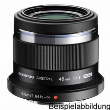 Olympus M.Zuiko Digital ED 45mm f/1.8 Festbrennweite Objektiv - Schwarz...TOP!!
