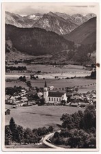 AK Hindelang, Allgäu, Bayern, aus 1932, gelaufen