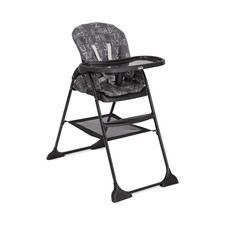 Joie Mimzy Snacker Hochstuhl Babystuhl ABC Charcoal Faltbar Stuhl Sitz Babystuhl