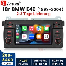 Android 14.0 Autoradio GPS Carplay Für BMW 3er E46 M3 Rover 75 MGZT NAVI RDS SWC