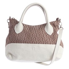 Handtasche Aigner Weiß Braun