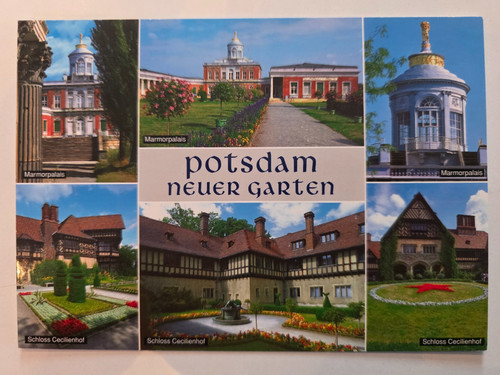 Ansichtskarte potsdam neuer - ansichtskarte,