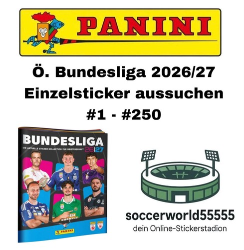 Panini bundesliga 2026 27 - panini, 2026/27