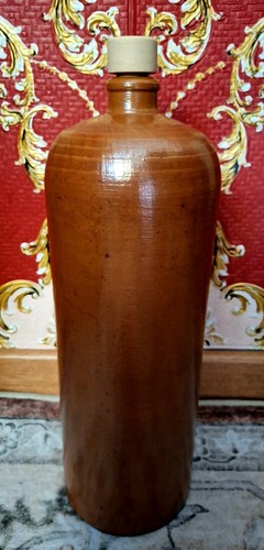 Alte steingutflasche - alte,