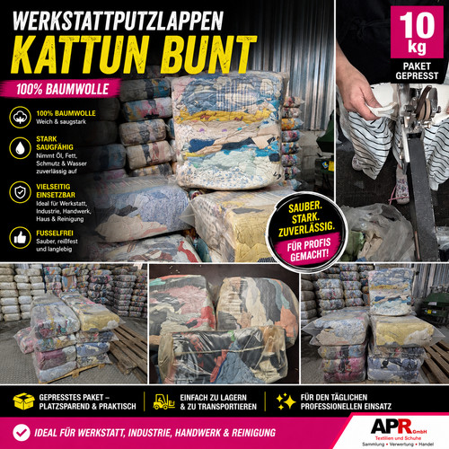Putzlappen kattun bunt - putzlappen, 10