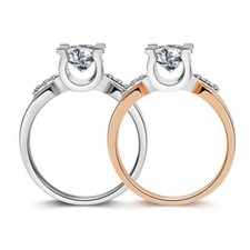 Ladies 925 Silver Rose Gold