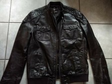 Lederjacke bruno banani - lederjacke,