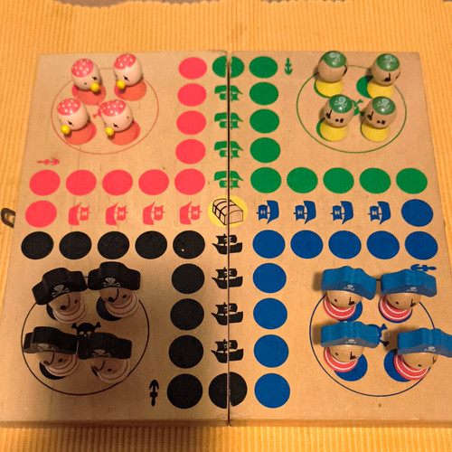 Holz ludo brettspiel - holz, ludo-brettspiel