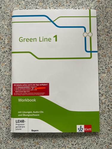 Green line workbook klasse - line, 1