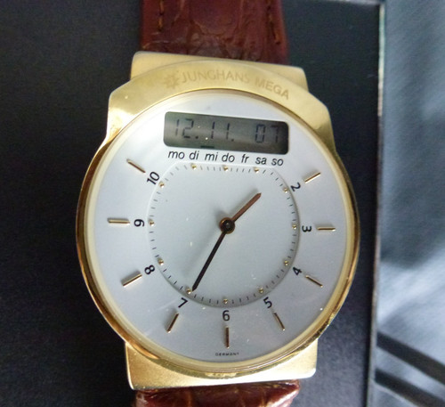 Junghans mega funkuhr - mega, herren