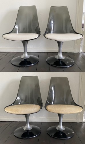 Chromcraft tulip stühle aus - stühle,