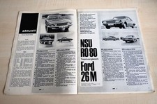 MOT 01/1970 Ford Taunus 26 M