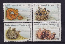Britische Antarktis 1989 Flechten Mi.-Nr. 152-155 postfrisch **