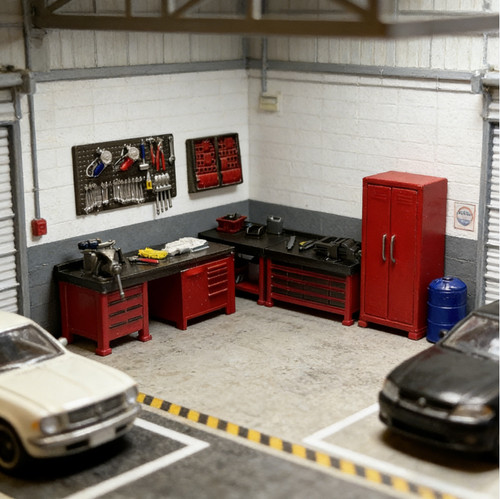 Diorama schraubstock - 1/64,