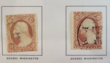 US Stamps SCOTT #25, #26