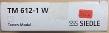 Siedle Tastenmodul TM 612-1 W