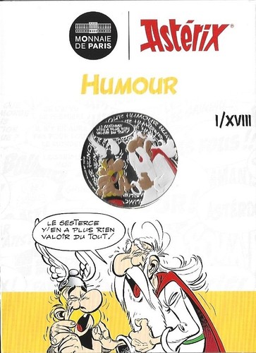 Münzen asterix - 10, €