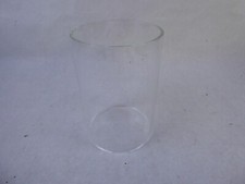 Glaszylinder ohne Boden für Windlicht usw. Ersatzglas Echtglas Höhe 140 mm Ø 85