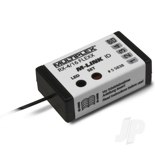 Multiplex receiver 16 - receiver, rx-4/16