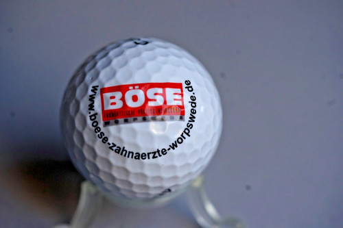 Logo golfball der marke - der,