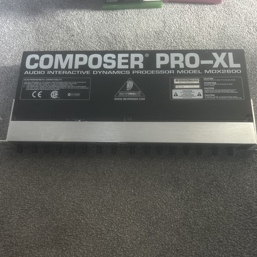 Behringer mdx 2600 composer - behringer, mdx-2600