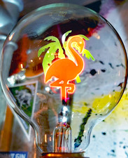 Neon FLAMINGO PALME Vintage
