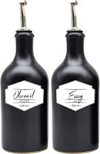 Steinzeugflaschen Essig Öl