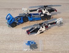 Lego Technic 8433 Heli-Tieflader, 100% Vollständig!, mit 2 Helis! ohne BA/OVP, 