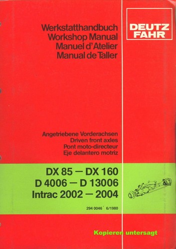Werkstatt-Handbuch