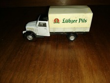 LKW Lübzer Pils Werbung*Robur *Pritsche mit Plane*Sammlerstück