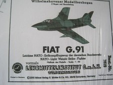 Fiat G 91 Flugzeug der