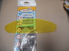 Pinlock Visier DKS 001 in Gelb  für Caberg + Lazer + Schuberth + Shoei + FM