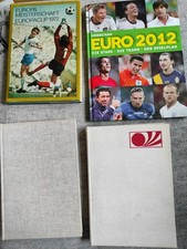 4 Bücher - Buch - Fußball - WM 1970 - EM 1972 - WM 1974 - EM 2012 